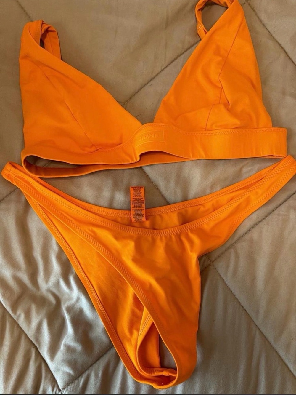 Skims Orange L Bikini